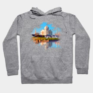 Taj Mahal. Agra, India Hoodie